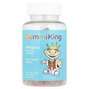 Gummi King DHA אומגה 3, Lemon / Orange/Strawberry, 60 Count