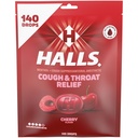 Halls Help Cherry Cough Drops, Value Pack, 140 טיפות