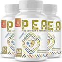 פלמיטוילנולמיד עם Luteolin & Turmeric - תוסף Micronized Pea - USA Made - 180 טבליות