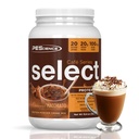 PEScience בחר קפה חלבונים אבקה, Carmel Macchiato, 100 מ"ג Caffeine, 20g Iced חלבונים אבקת או Creamer, 20 משרתים
