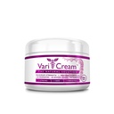 VariCream - Varicose & Spider Veins Cream - Tocopherol Acetate, Butcher's Broom, Witch Hazel - 1 Jar - 2 Oz.