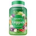 Superfood MD Veggies תוסף - 90 Veggie קפסולות - תומך רמות אנרגיה, Beta Carotene, ויטמינים ומינרלים - Soy Free - 90 Count Count