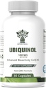 Ubiquinol CoQ10 100 מ"ג - משופרת זמינות ביולוגית, תוספת גבוהה Absorption - non-GMO, Gluten חינם עבור בריאות הלב & Cardiovascular תמיכה, 60 קפסולות