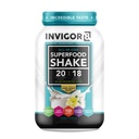 InVIGOR8 Superfood Grass פדו חלבון Whey Isolate Shake French Vanilla Gluten-Free ו- non GMO Meal החלפת עם Probiotics ו אומגה 3 (483g)
