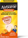 ויטמין C 1000 מ"ג (per Serve) Citrus Chewable Tablets (32 Count in a Box), Gluten-Free Immune תוסף, עם ויטמין A C E, ZINC, Selenium, Echinacea & ג'ינג'ר, Antioxidants