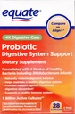 Equate - Probiotic, Digestive System Support, 4X Digestive Care, 28 קפסולות (Compare vs. Align)