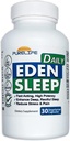 Eden Daily Sleep (New GABA Free Formula) - Fall Asleep Faster, הרהר את הגוף שלך, לקדם שינה עמוקה ונינוחה (30 קפסולות טבעוניות)