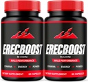 (2 Pack) Erecboost כמוסות לגברים, Erecboost מקורי, Erecboost עבור גברים, ErecBooster, Erecboost En Capsulas, ErecaBoost Pills, Erecboost Pastillas, Erecboost טבעי פורמולה מתקדמת, 120 קפסולות