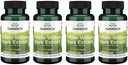 סוונסון כוח מקסימלי White Willow Bark Extract-Promotes Joint Support & Pain Relief-Standardized to 25% תוספת Salicin-Natural עם No Stomach Irritation (60 Veggie Caps, 500 מ"ג כל) 4 Pack