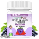 Kids Chewable Iron Supplement, Ferronyl® Carbonyl Iron 9 מ"ג, ויטמין C 30 מ"ג, Grape Flavor, 90 טבליות (1בק)