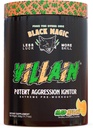 Black Magic Supply Supply Villain High-Stim Nootropic Pre-Workout - Beta-Alanine, L-Tyrosine, & Caffeine - Pump & Focus - 25 משרתים (Mad Melon)