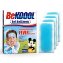 BeKOOOL Soft Gel Sheets for Kids for Cooling Relief from Fever אי נוחות