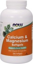Now Foods Calcium & Magnesium Softgel, 240 הרוזן