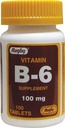 רוטב ויטמין B-6 טבליות, 100 מ"ג, 100ct (3 Pack)