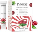 הכירו את המוח החדש! Purest Electrolyte Cranberry אבקת אבקות - מזון מלא לחות - פירות אורגני Freeze-Dried ומלחי ים סולאריים עבור אלקטרוליט איזון האולטימטיבי
