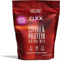 לחץ על אבקת חלבון קפה | Double Shot Espresso | 16g חלבונים | 23 ויטמין Essentials | Low Calorie Meal החלפה | 150 מ"ג קפאין | Gluten Free | No Artificial Flavors or