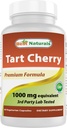 Best Naturals Tart Cherry לחלץ 1000 מ"ג 60 Vcaps