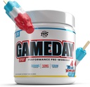 יום משחק ספורט - ספורט טרום עבודהout, Blue Bombsicle Flavored Energy Drink with Natural Caffeine, 300g, 30 ימים אספקה