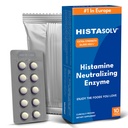 Medagel HISTAsolv תוספת כוח DAO Enzyme תוספת תוספת תוספי מזון Histamine מזון intolerance - Eases Digestive Discomfort - פטנט טק - מיוצר באוסטריה - 10 Pack
