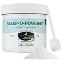 Maxi Health - אבקת שינה עם Magnesium, Inositol & L-Tryptophan - Zero Melatonin Non Habit Forming Sleep Aid - Easy Drink Mix, מרגיעה תוספת של משקאות שינה עבור Bedtime, 4.4 Oz Sleep-O-Powder