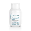 ויטמין Biogena ויטמין D 2000 הורמון פורמולה - תוסף ויטמין D3 עבור Calcium Absorption, Immune Support - 60 קפסולות **
