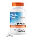 רופאים הטוב ביותר L Tyrosine תוספת לגברים ונשים - L-Tyrosine 500 מ"ג קפסולות, תמיכה המוח למבוגרים, Amino Acid תמיכה 500 מ"ג, Precursor עבור ייצור Thyroxine על ידי Thyroid - 120 Veg Caps