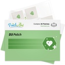 PatchAid D3 Topical Patch 30 יום אספקה