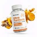 טבליות Turmeric Curcumin לתמיכה משותפת & Immune + High Absorption Single Dose, Water-Dispersible Formula - 30 יום אספקה