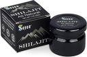 Sayan Pure Shilajit Resin 1oz / 25g, ג'ארד זכוכית, 250 משרתות - תוספי חומצה פולית אורגני פליט - תמיכה מערכת החיסון, זיכרון, מיקוד, ומספק אנרגיה טבעית, Detox - טבעוני, non-GMOMO