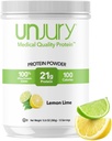 אבקת חלבון לא פצועה וילי | לימון Lime | 21g 100% Whey Isolate חלבון אבקה | Low Carb ו- Lactose חינם | Gluten Free | מוסמך | 15 משרתים