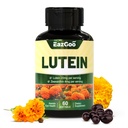 Lutein לעיניים, Lutein 20mg, Lutein ו Zeaxanthin תוספי מזון, תוספי עיניים, עיניים אימון הקלה ותמיכה חזון בריאות, טבעוני, 60 Softgels