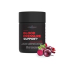 Livingood Daily Blood Pressure Support, Heart Health Supplement for Men & Women with Beet Root, Pomegranate, הותורן, Magnesium & Turine, Cardiovascular Support Formula, Vegan, 120 קפסולות