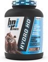 BPI Sports Hydro HD - 100% אבקת חלבון hydrolyzed Whey - צמיחה שרירית, התאוששות, 25 גרם של חלבון הידרוליזד, פחמימות נמוכות, סוכר נמוך, Absorbing (68 משרתים, שוקולד Lava Cake)