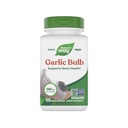 דרכו של הטבע Garlic Bulb, תומך בריאות הלב *, פרויקט Non-GMO מאומת, 580 מ"ג לשרת, טבעוני, 100 קפסולות (Packaging May Vary)