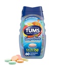 TUMS Smoothies Another Power Antacid Chewable Tablets for Heartburn Relief, Assorted פירות - 60 Count (Pack of 1)