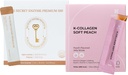 The Secret Enzyme Premium 100 (50 מקלות) & K-Collegen Soft Peach Collagen Jelly (30 מקלות) לבריאות העיכול, בריאות העור