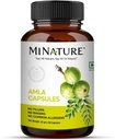 Amla כמוסות (Amla פירות אבקת קפסולות) על ידי mi Nature.Amalaki פירות, Joberry ההודי 60 Vag קפסולות, 500 מ"ג 1 חודש אספקה | Pure & Natural | Raw, Vegan, Gluten-Free