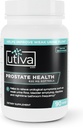 Utiva Prostate Health תוסף עבור גברים - פורמולה טבעית עבור הפונקציה Prostate ו Urine Flow - Beta-Sitosterol ו Saw Palmetto Prostate תוסף - Made בקנדה, 90 Softgels