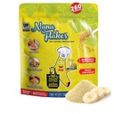 Nana Flakes 100% טהור בננה פלאקס אבקת מזון 4 lbs - מקור גדול של Potassium & סיבים, לבריאות העיכול ו Occasional Diarrhea, Meal Thicking - Natural & Soothing (4 lbs Bag)
