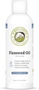 Wholistic Pet Organics Flaxseed Oil: Organic Flaxseed Oil for Horses -Flax Oil Horse Supplement with Antioxidant Rich Rosemary and Omega 3, 6 Fatty Acids for Cardio, Immune, Skin and Coat Health-16 Oz