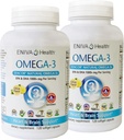 Eniva אומגה 3 שמן דגים גבוה EPA / DHA Premium Fish שמן כל יום תוספת 2 Pack (240 caps)