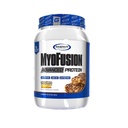 Gaspari תזונה Myofusion חלבון מתקדם, חלבון בלגן עם חלבון Whey, חלבון מקרהין וחלבון Isolate, שומן נמוך וגלוטן חינם (Chocolate Peanut Butter Crunch, 2 פאונד)