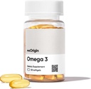 אומגה 3 EPA & DHA, שמן דגים 1000 מ"ג לשרת, תומך הלב, המוח, העור ובריאות העין, No Burp-Back, 30 Softgels, 30 יום אספקה