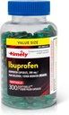 זמן-CAP LABS, INC. Timely Ibuprofen 200 מ"ג - 300 Softgels נוזלי - טבליות הקלה בכאב ו Fever צמצם - עבור כאבי ראש, כאב מסטרופלי, Tooth Aches Muscular Aches & Arthritis כאב