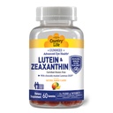 המדינה החיים Lutein Gummies עם Lutemax 2020, 60 Ct, Chewable Natural עין תמיכה תוסף, מריזה Lutein, Zeaxanthin, Eye Health & Macular Support, Non-GMO, פירות טבעיים Pectin, טבעוני טבעוני