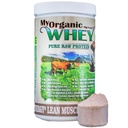 אבקת חלבון אורגני Whey, Grass-Fed Non-GMO Cold Process Class-A Milk rBST הורמון ללא הורמון אבקת חלבון ללא הורמונים, No Preservative or Additives Pure Whey חלבונים (42 גרם חלבון ב 2 סקוטי)