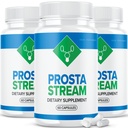 הרעיוןL PERFORMANCE (3 Pack) Prosta Stream Prostate תוספת גלולות Prostastream (180 קפסולות)