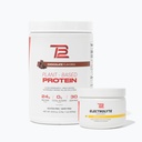 TB12 Plant Based Strength & Hydration Bundle ( אבקת חלבון הנבחר & Lemonade אלקטרוליטים), תמיכה בשרירים התאוששות ושיקום, חלב חינם, non-GMO, Soy-Free