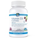 טבעי נורדי Pro ויטמין D3 מסטיקנים, Wild Berry - 120 מסטיקנים - 1000 IU ויטמין D3 - טעם גדול - עצמות בריאות, Mood & Immune System function - Non-GMO - 120 משרתות