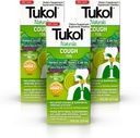 TUKOL Naturals Elderberry Syrup עם ויטמין C, D, ו- Zinc, Immune Support Supplement with Natural Honey for Adults & Teens, Herbal Elderberry Boost for Immunity & Antioxidant Support, 6oz, חבילת של 3